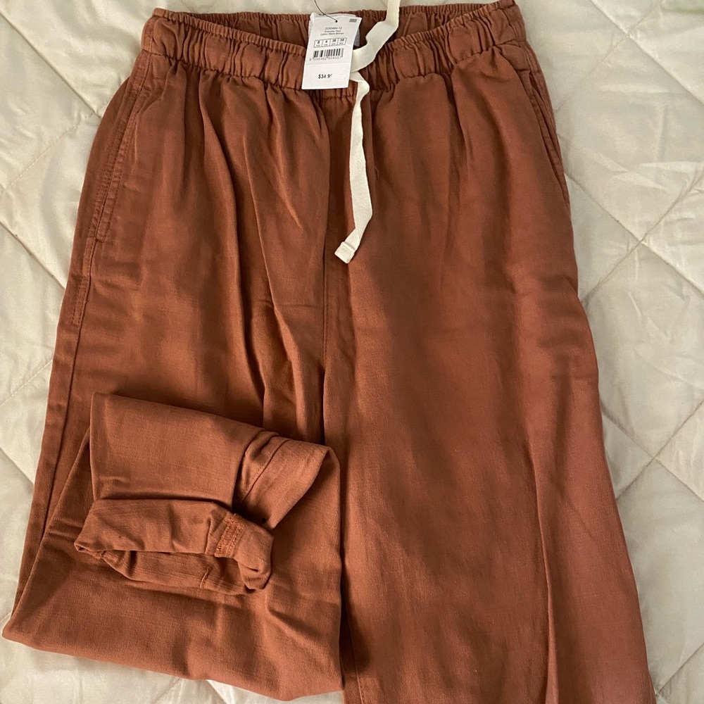 Rustic orange color pants